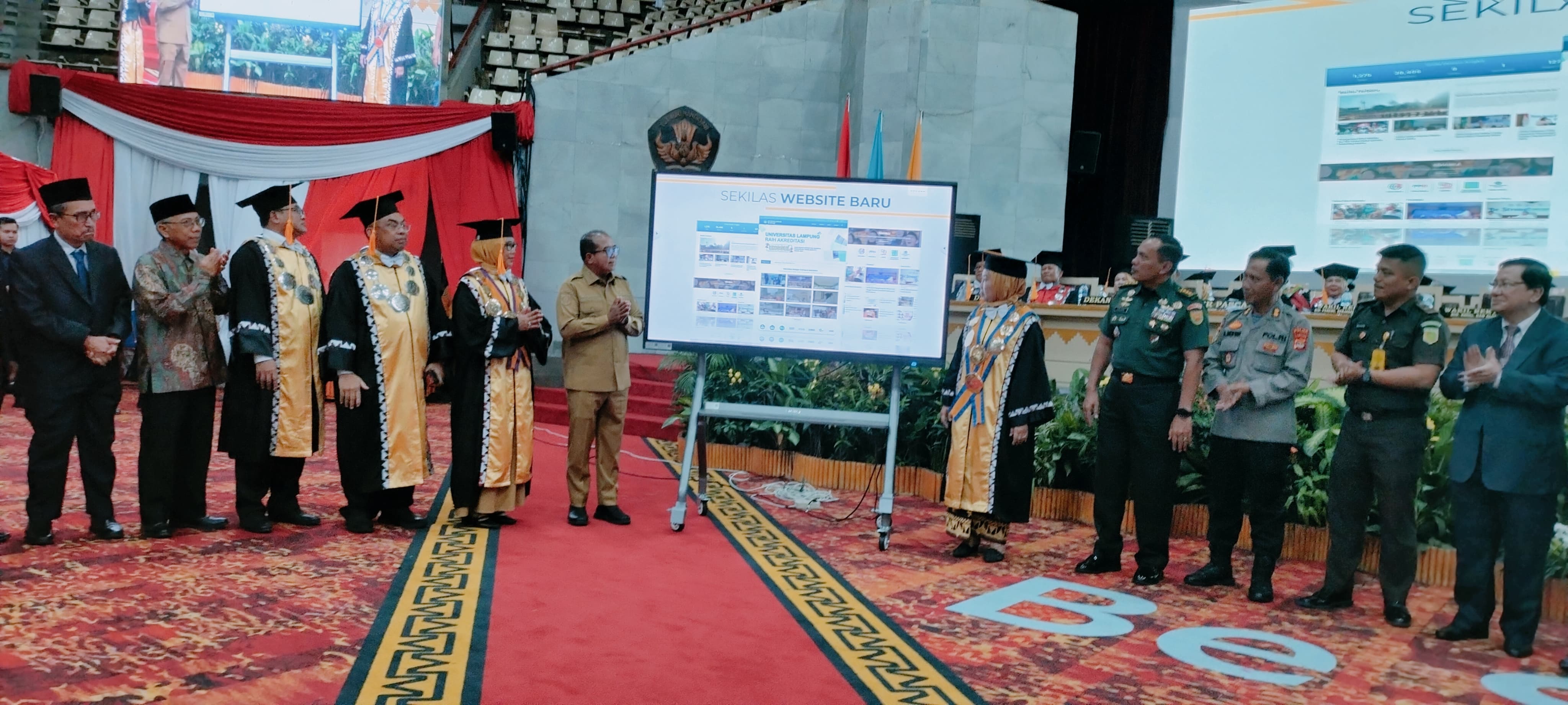 Diesnatalis ke 59, PJ Gubernur Lampung Dorong Unila Berkontribusi Untuk Kota Baru Jadi Kota Modern