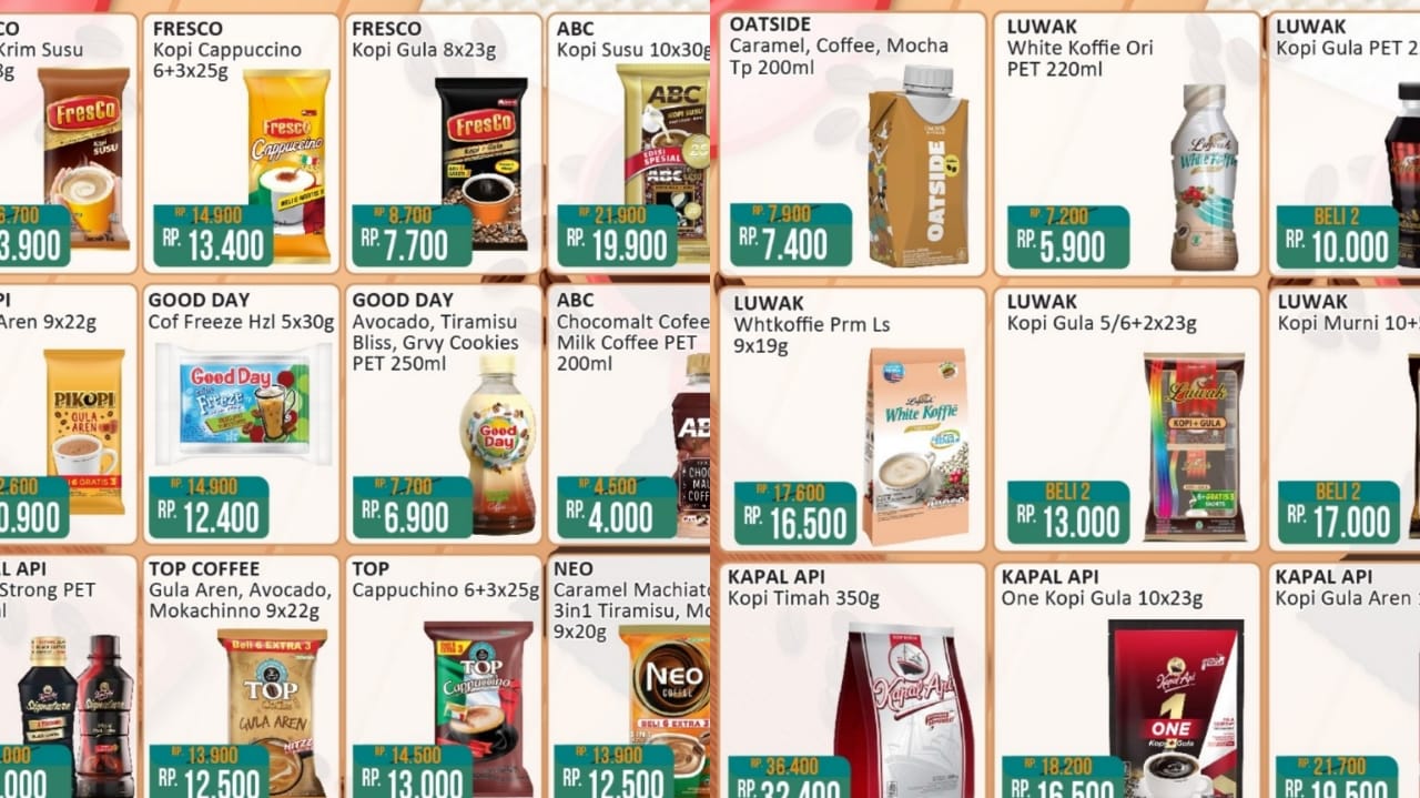 Awali Aktivitas Dengan Promo Coffee Fair di Alfamart, Ada Produk Favoritmu?