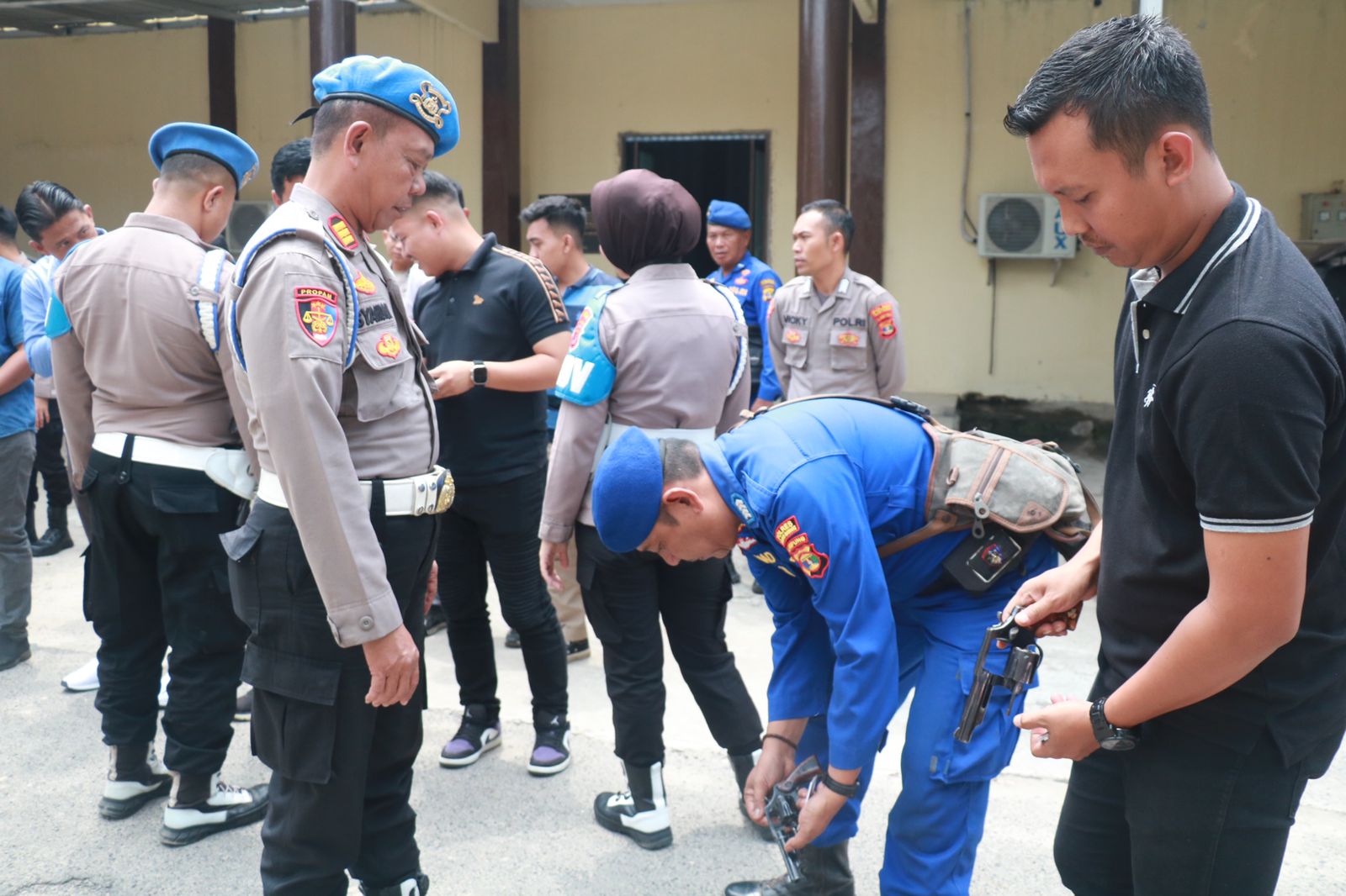 Propam Polda Lampung Datangi Polres Tulang Bawang, Ingatkan Anggota Tidak Boleh Bekingi Kasus Narkoba
