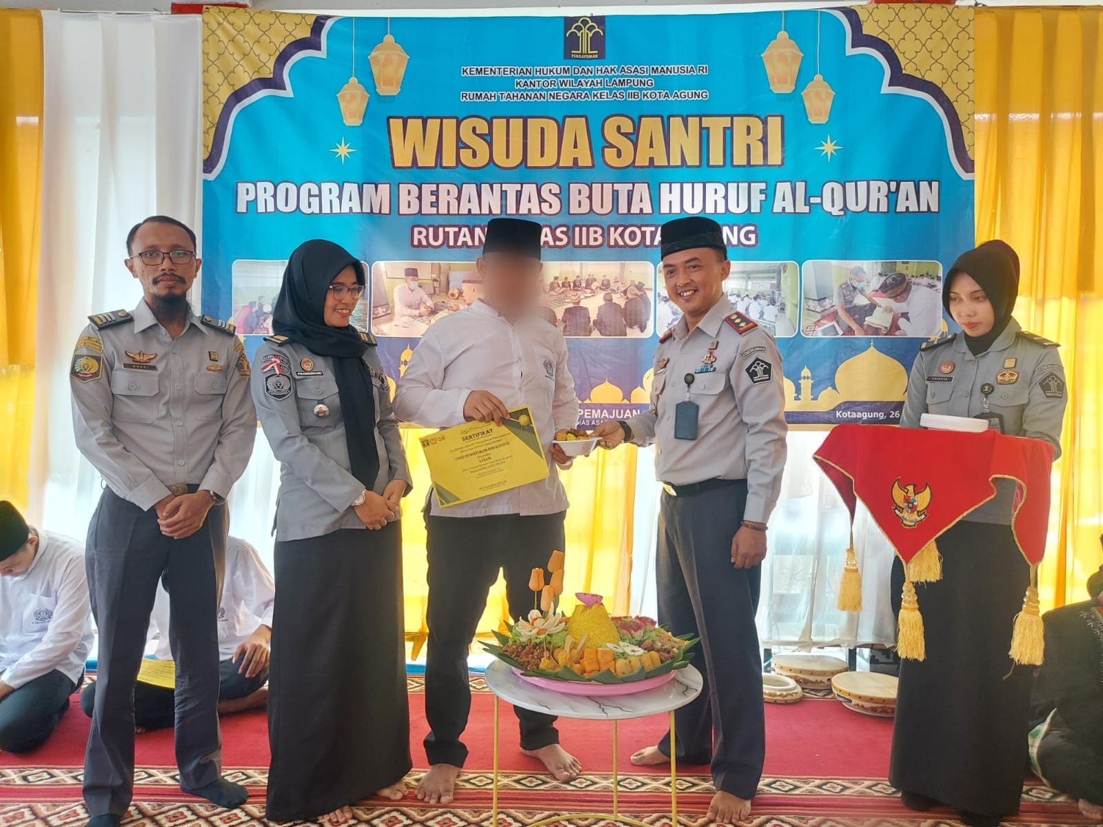 Rutan Kotaagung Tanggamus Lampung Berbagai Inovasi, Dari Bangun Pos PTSP Hingga Berantas Buta Huruf Alquran