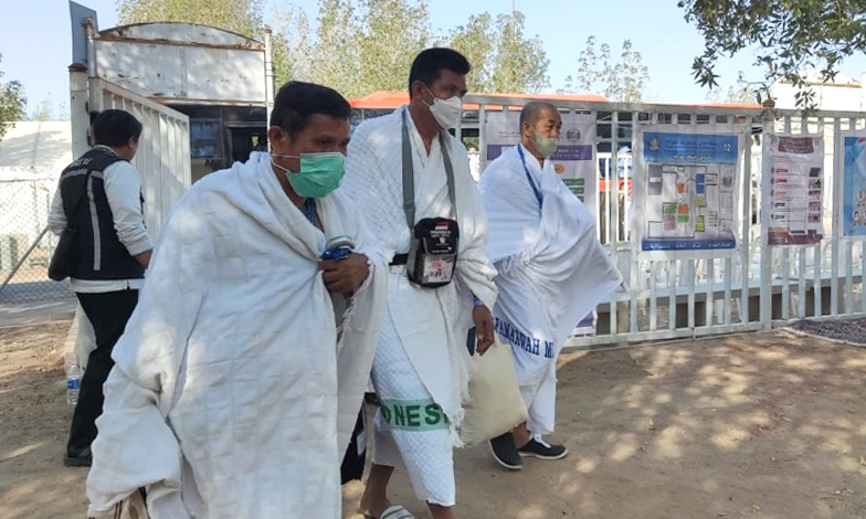 Talbiyah Menggema, Rombongan Pertama Calon Jemaah Haji Indonesia Tiba di Arafah