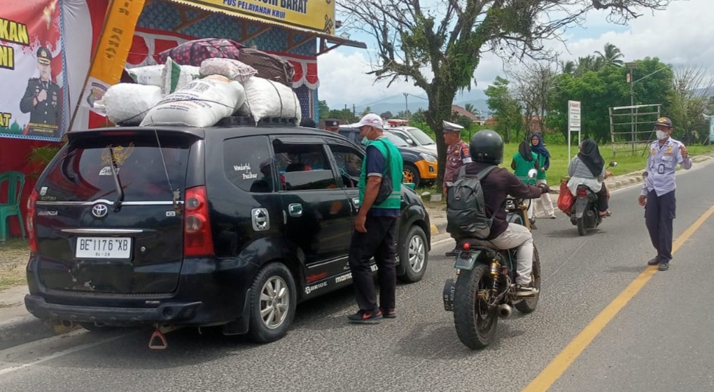 Arus Balik Lebaran, Ruas Jalinbar di Pesisir Barat Ramai Lancar