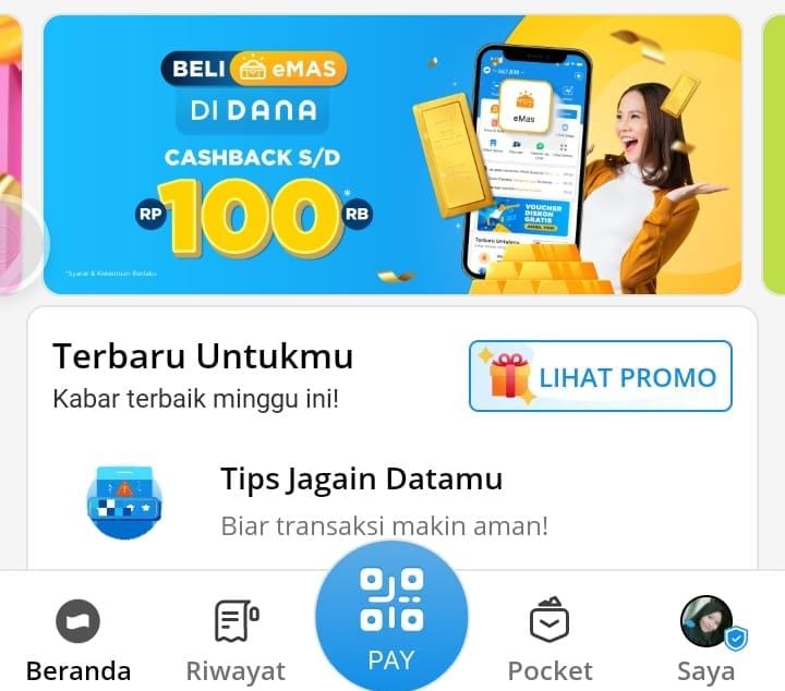 Simak! Cara Terbaru Dapat Top Up Saldo Gratis dari Aplikasi DANA, Belum Banyak yang Tahu
