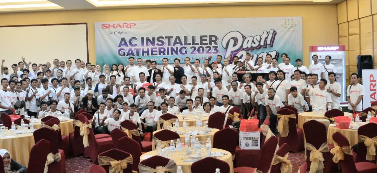 Penjualan AC SHARP Capai 80 Ribuan Per Bulan
