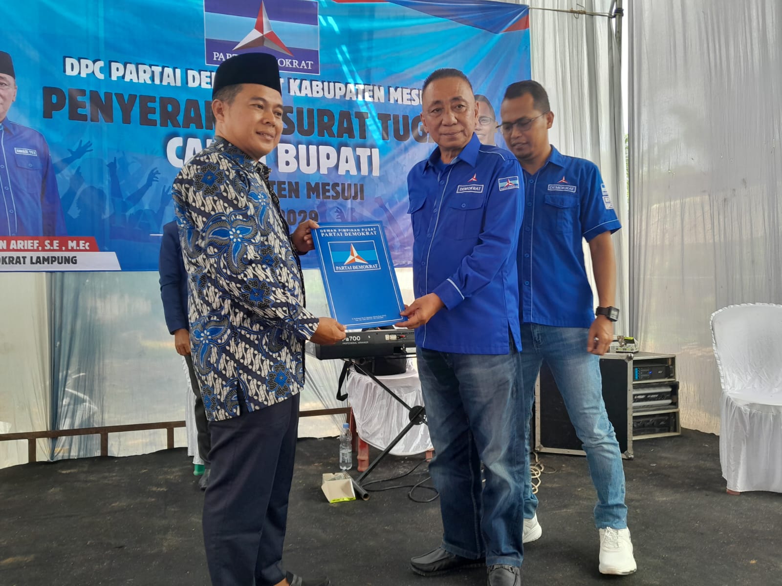 Pilkada Mesuji Demokrat Bakal Usung Edi Azhari sebagai Calon Bupati.