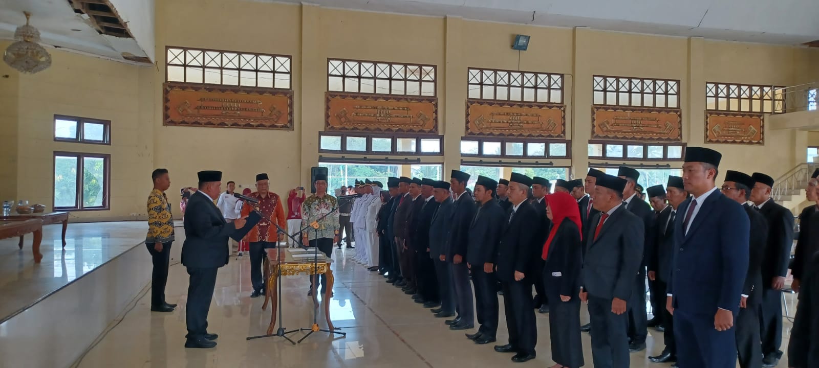 Ini Nama-nama Pejabat Pemkab Lampung Timur yang Dilantik