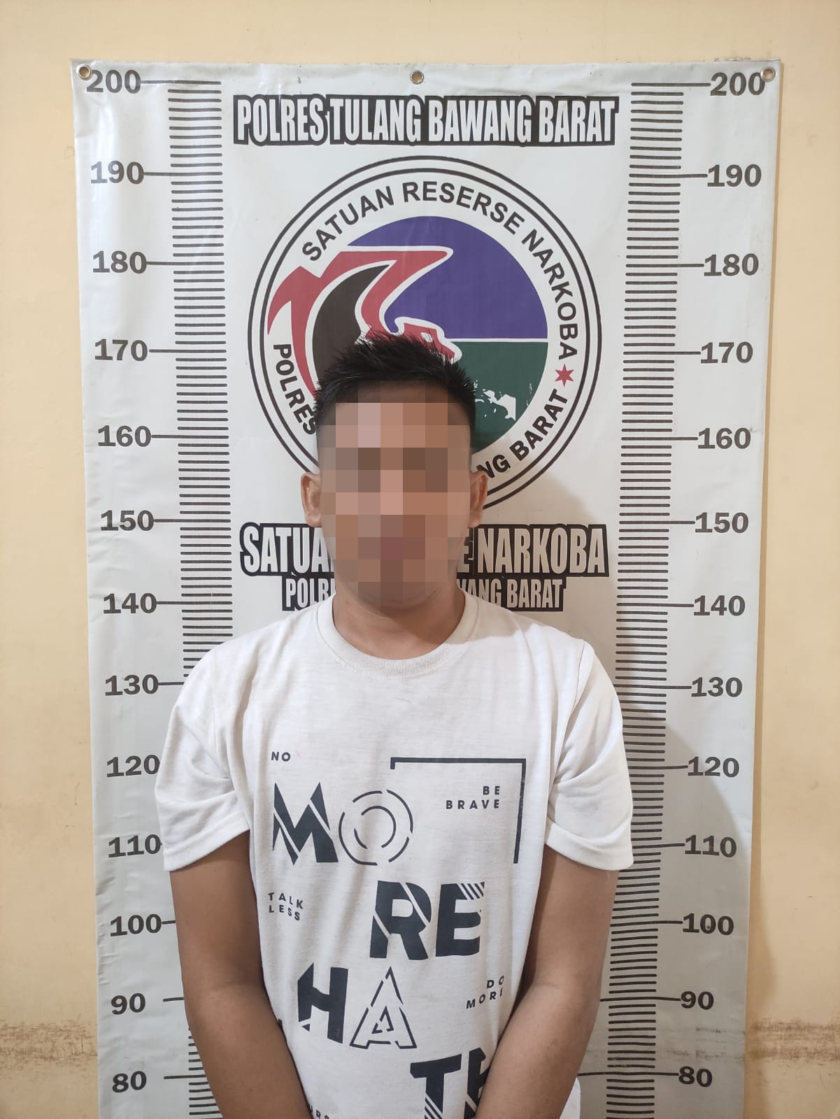 Satnarkoba Polres Tubaba Lampung Tangkap Bandar Narkotika