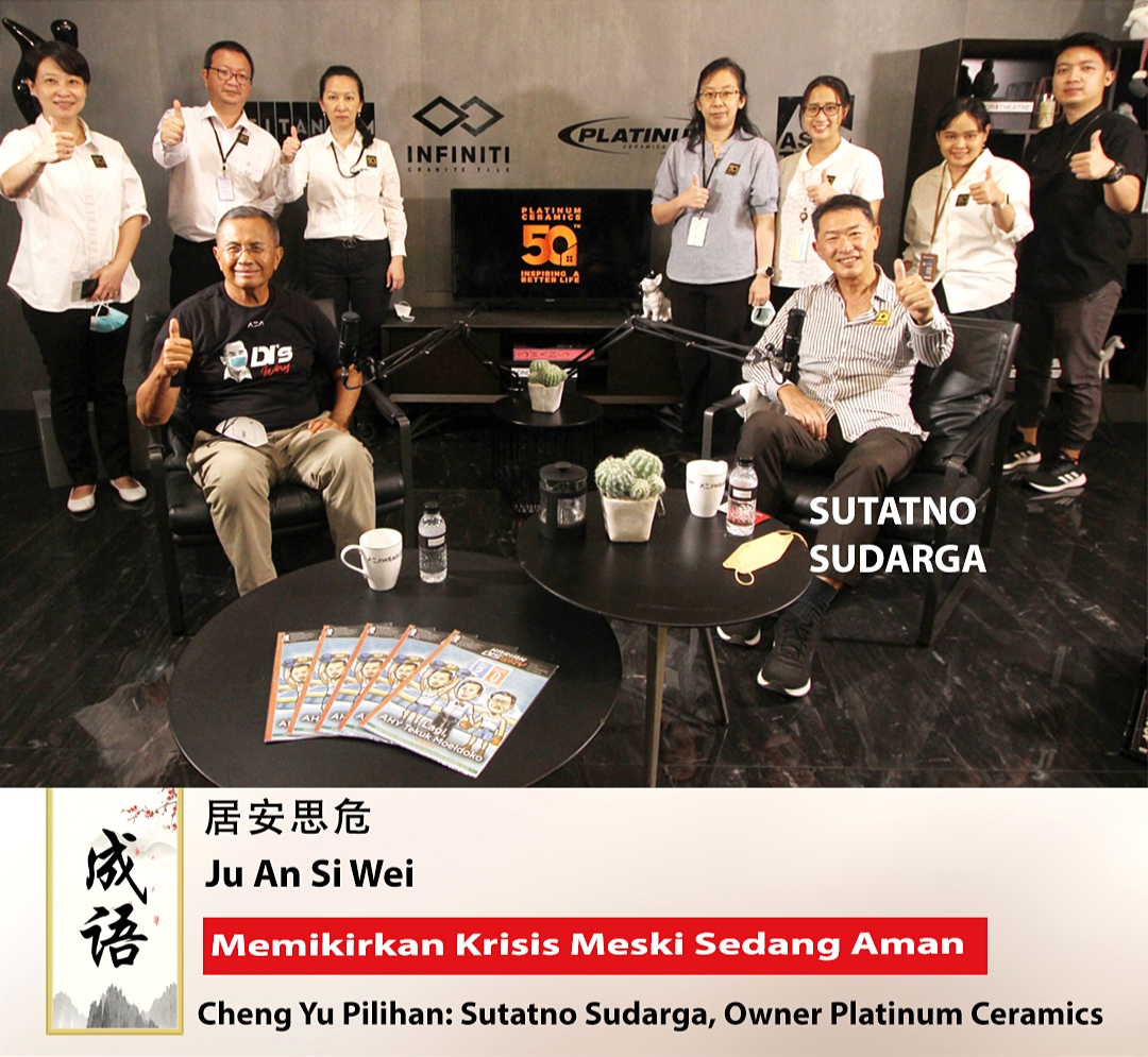 Cheng Yu Pilihan: Owner Platinum Ceramics Sutatno Sudarga, Ju An Si Wei