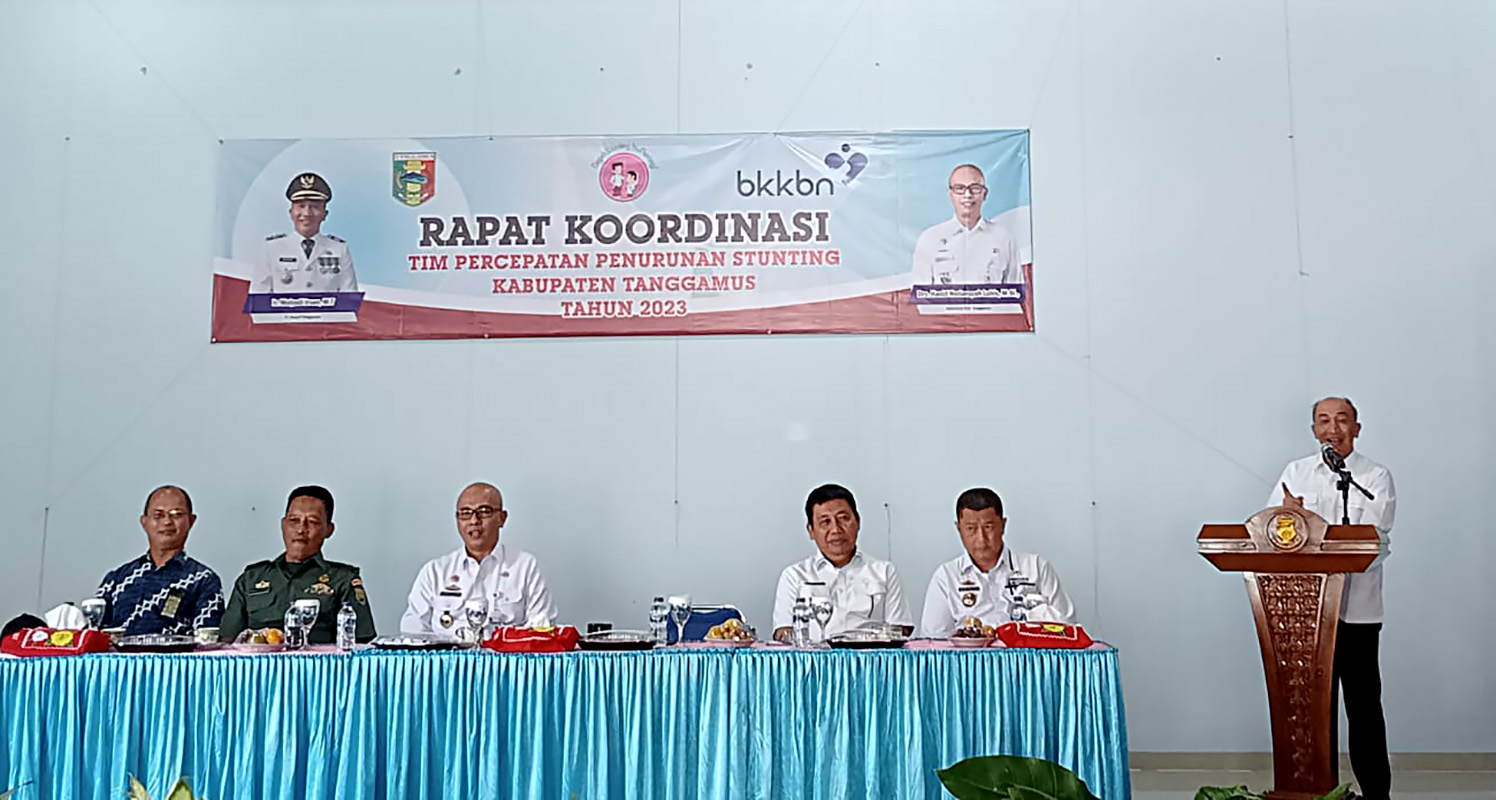 Kasus Masih Tinggi, Seluruh Elemen Diminta Telusuri Bayi dan Balita Berisiko Stunting di Tanggamus