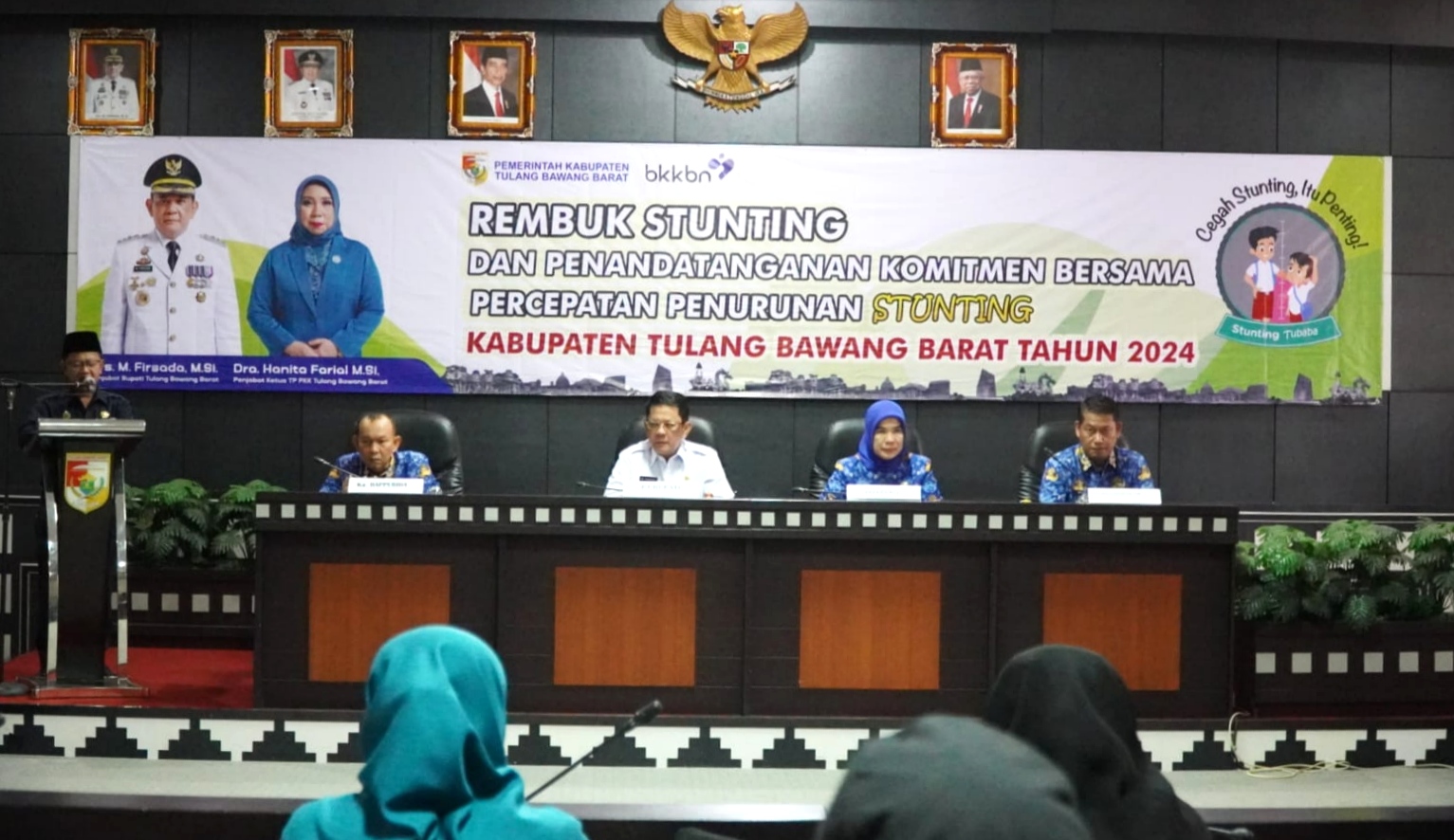 Angka Prevalensi Stunting di Tulang Bawang Barat Berangsur Menurun