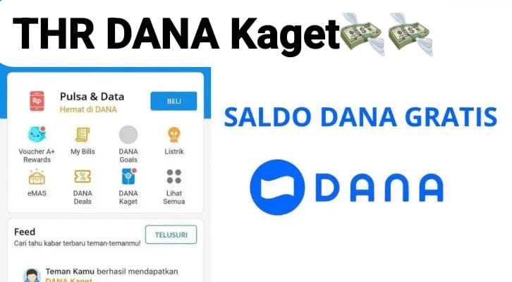 Langsung Cairkan THR DANA Kaget, Terima Saldo Gratis Rp 100.000 Sekali Klik