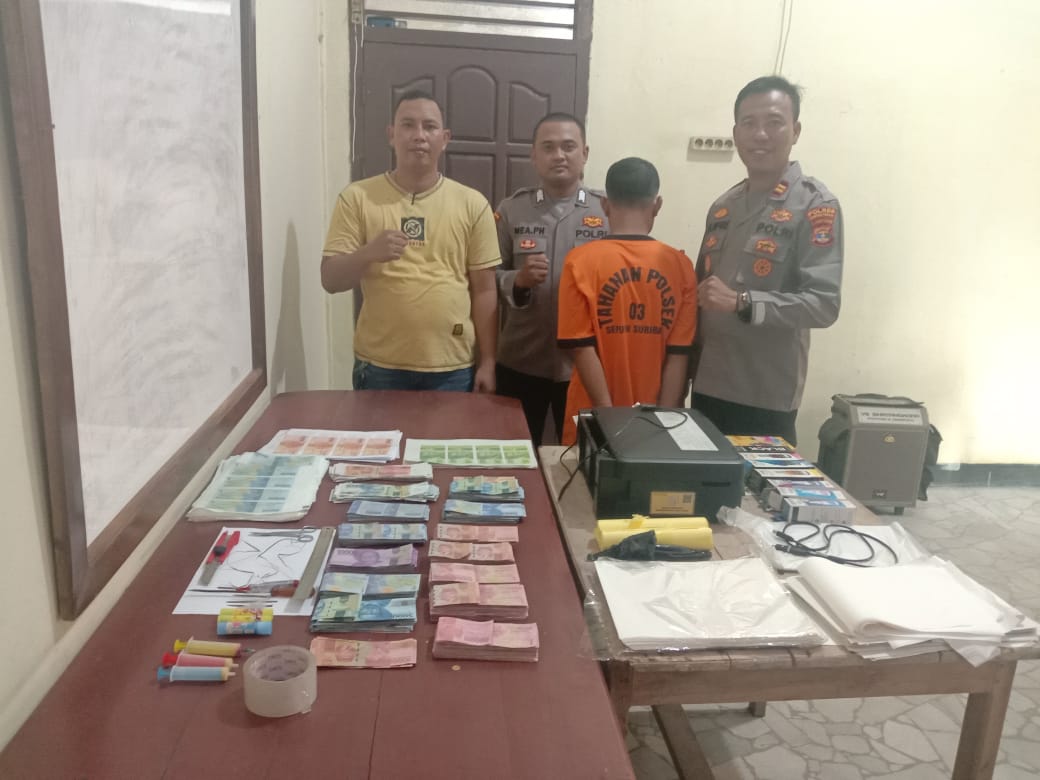 Waspad! Uang Palsu Beredar di Lampung Tengah, Nilainya Hingga Jutaan Rupiah