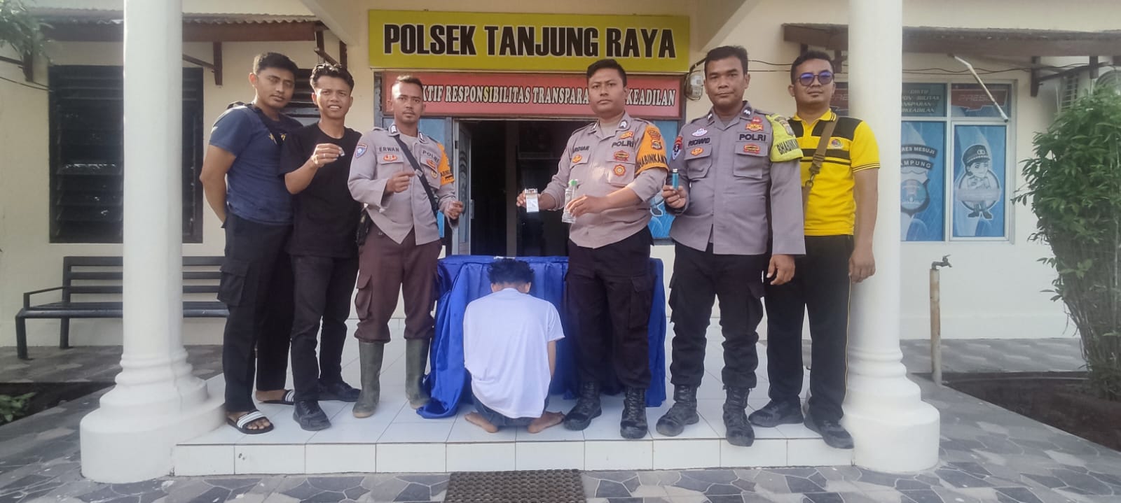 Sering Mengamuk dan Buat onar di Desanya Pemuda di Tangkap polisi