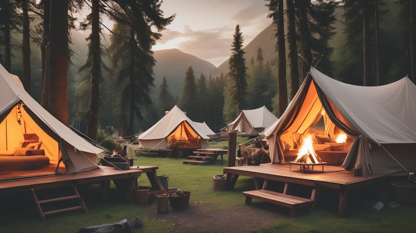 Liburan Keluarga Makin Berkesan dengan Glamping dan Kredit BRIguna