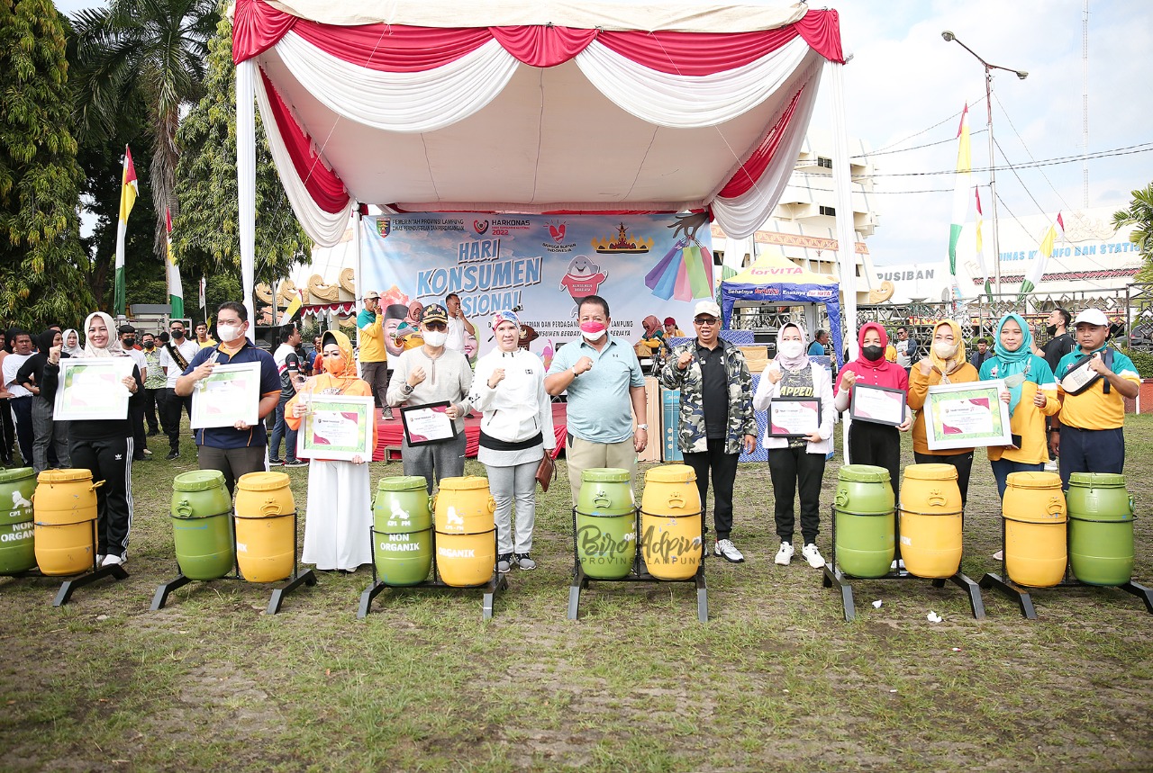Peringatan Harkonas 2022, Gubernur Arinal Dorong ASN dan Masyarakat Lampung Bangga dengan Produk Buatan Dalam