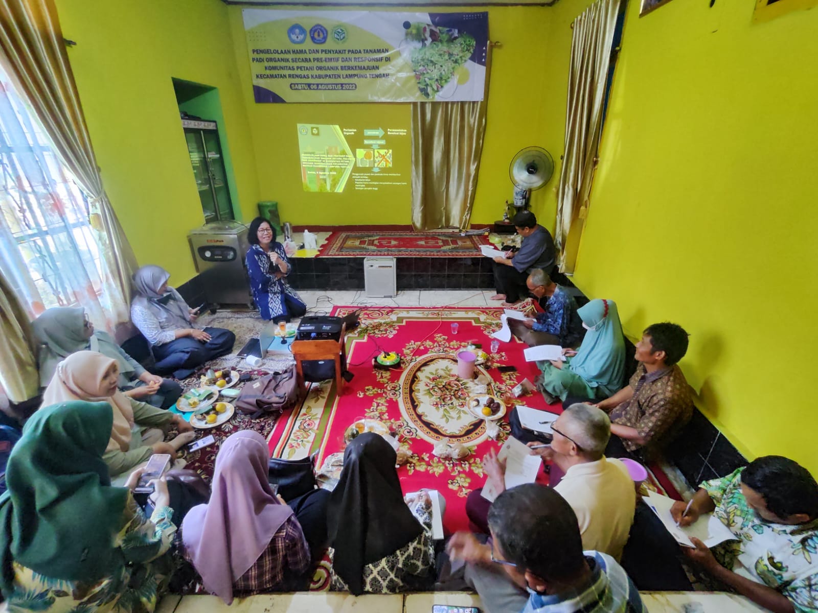 Polinela Mendampingi Komunitas Petani Organik Berkemajuan di Lampung Tengah