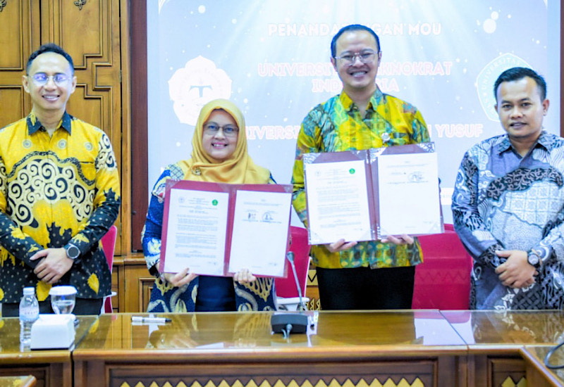 Universitas Teknokrat Indonesia dan Universitas Islam Syekh Yusuf Jalin Kerjasama