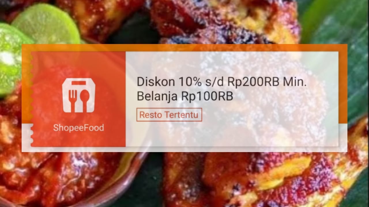 Makan Hemat Sampai Awal Februari Dengan Promo ShopeeFood, Klaim Voucher Diskon Hingga Rp200 Ribu