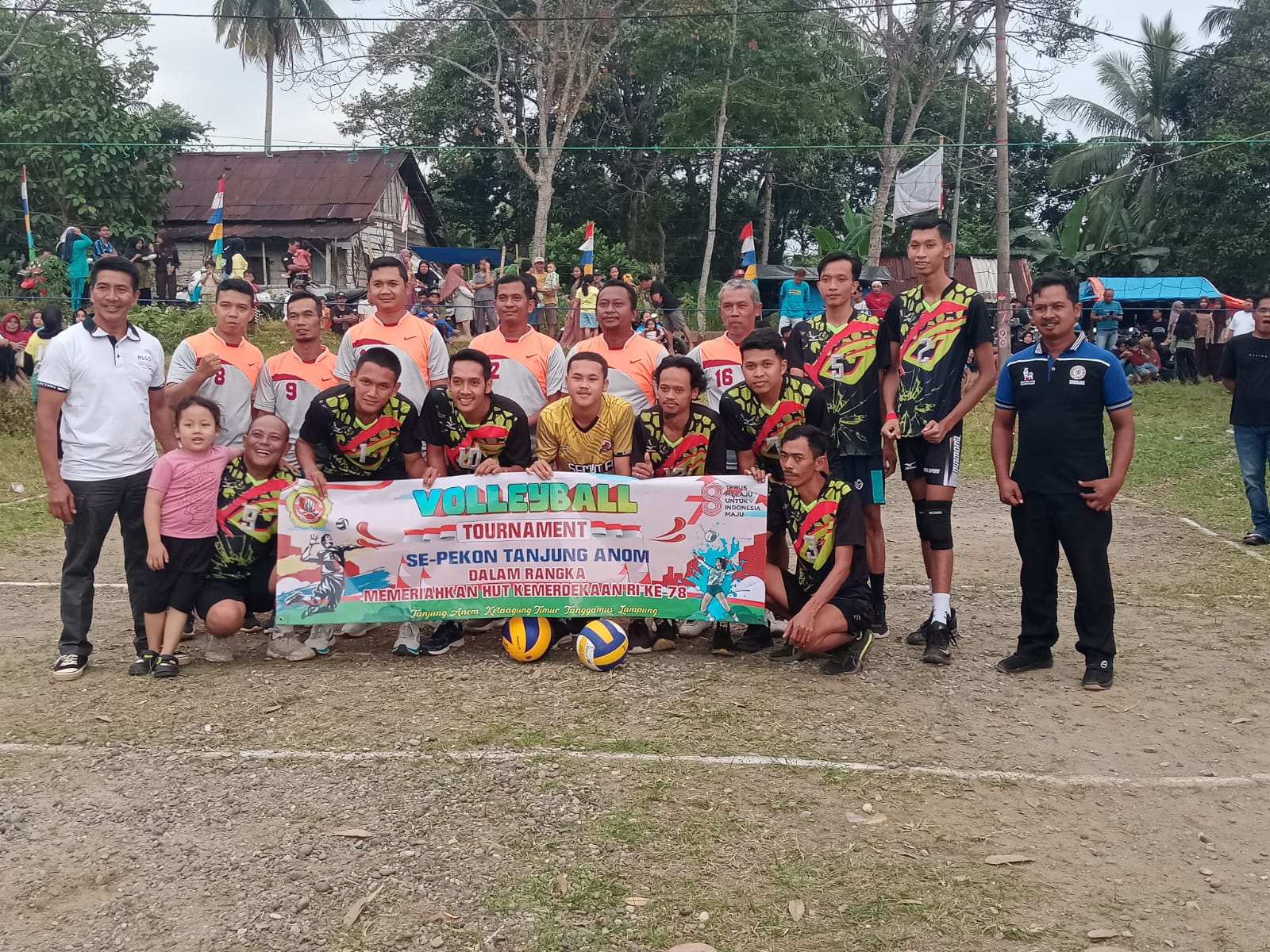 Menyemarakkan HUT RI ke 78, Pekon Tanjung Anom Gelar Beragam Lomba