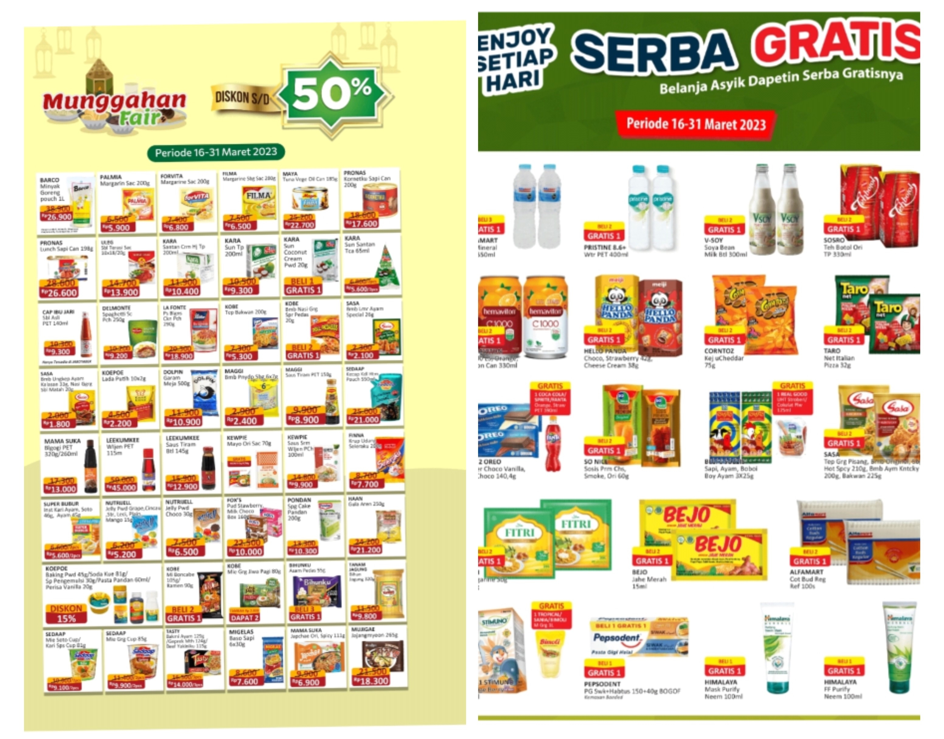 Ada Serba Gratis di Alfamart, Enjoy Setiap Hari Promo hingga 31 Maret 2023