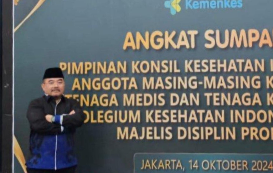 Wadir RSUDAM Diangkat Jadi Anggota Pimpinan Konsil Kesehatan Indonesia