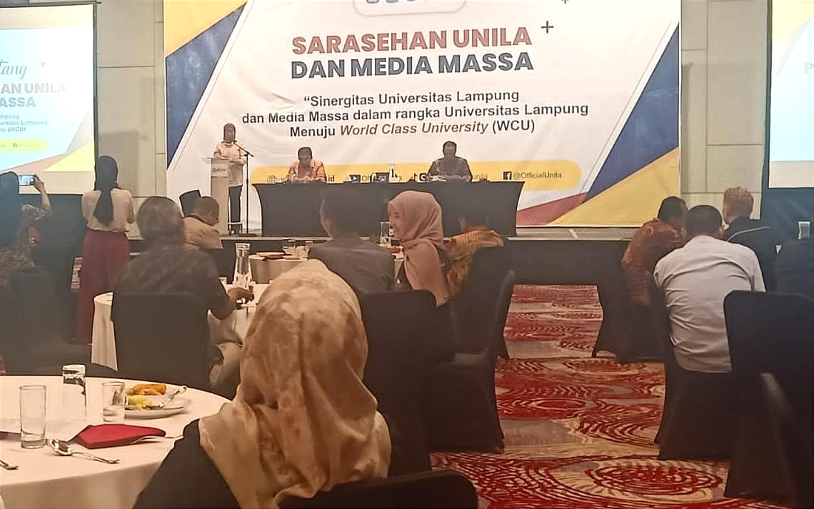 Prof. Lusmeilia Ajak Media Bersama-sama Memajukan Unila Menuju World Class University