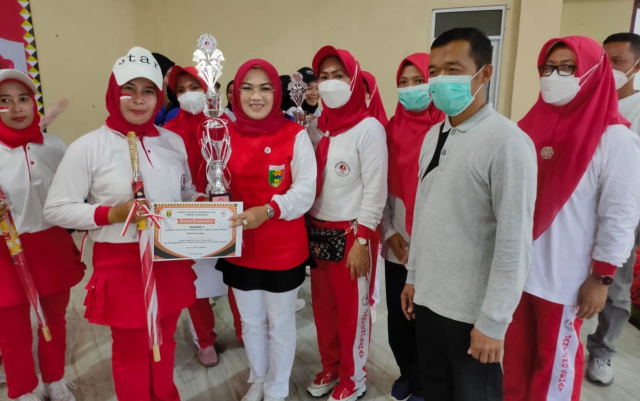 YJI Bersama Dinas Kesehatan Tanggamus Gelar Lomba Senam Jantung Sehat Seri V dan Senam Hip Heart Seri II