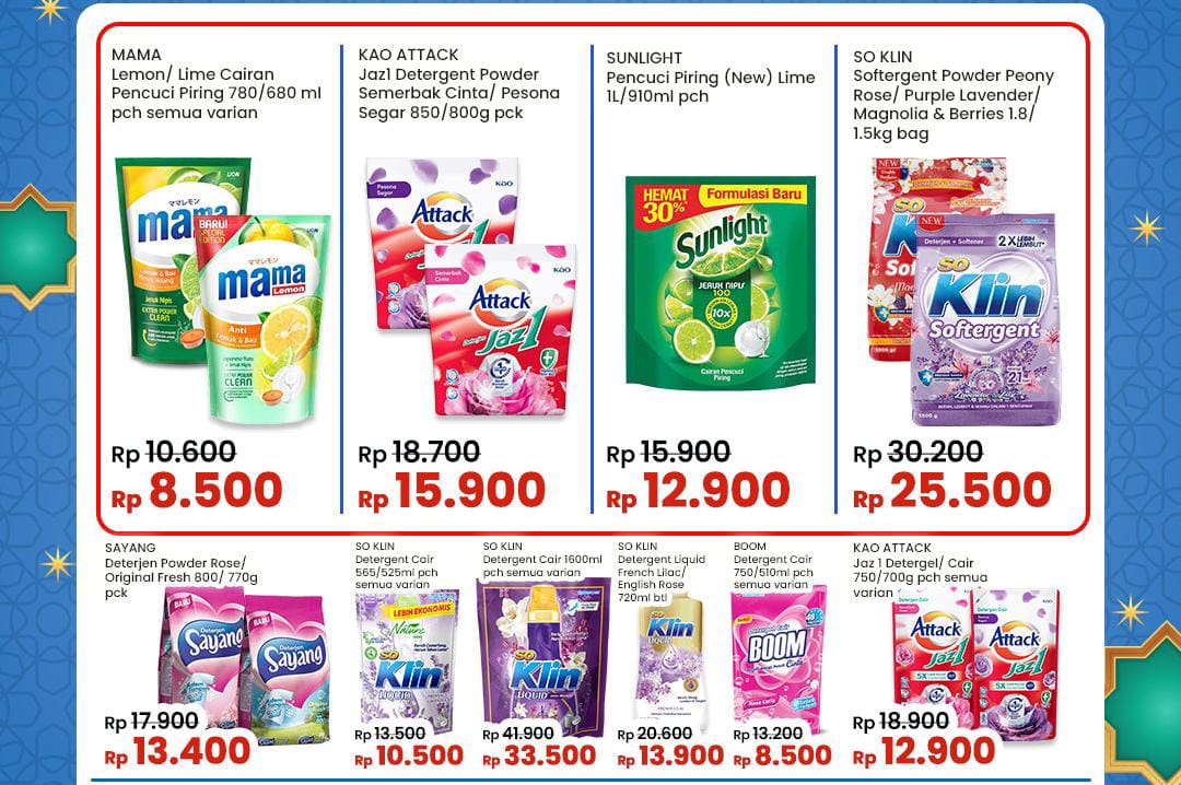 Promo Indomaret Spesial Detergen Hemat, Dapatkan Diskon Pewangi Pakaian Mulai Rp 10 Ribu