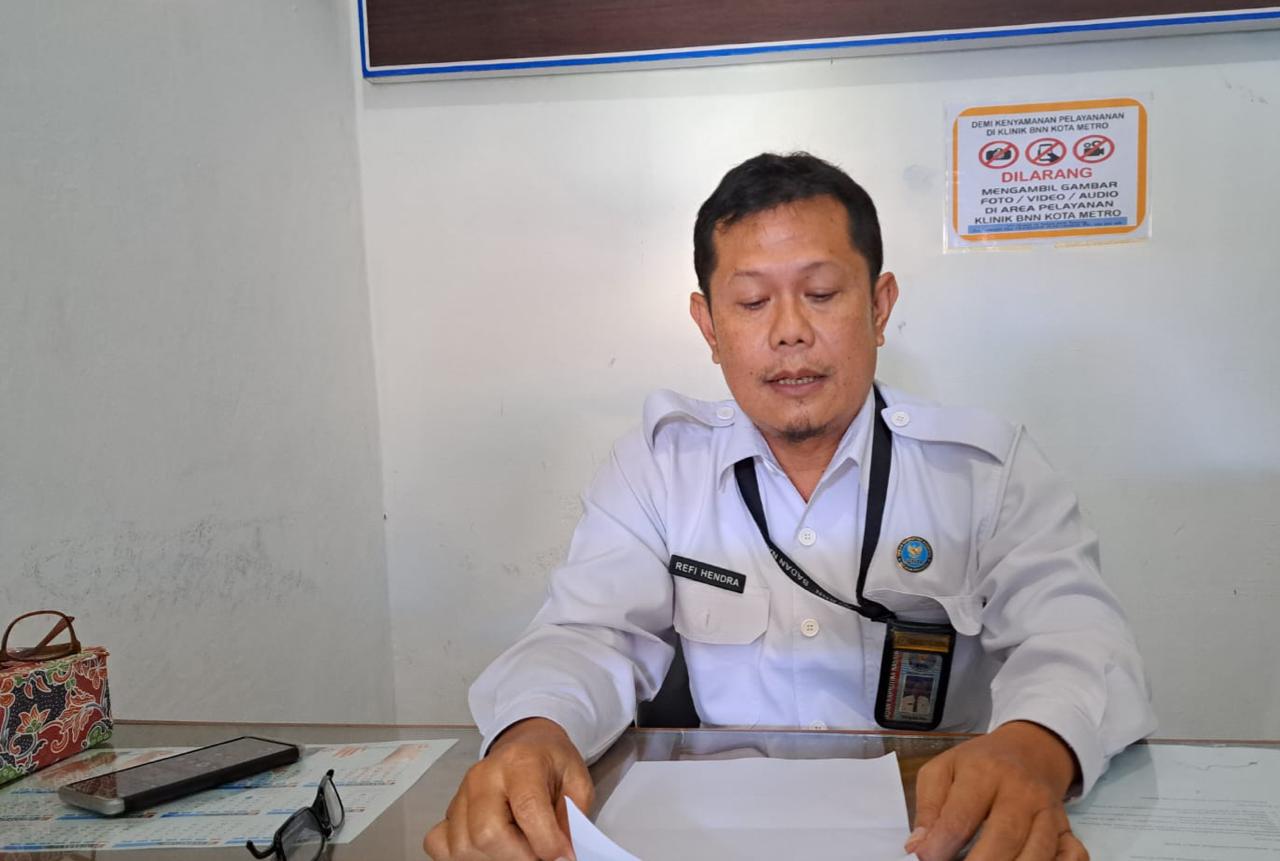 Ada Rehabilitasi Gratis Pecandu dan Korban Penyalahgunaan Narkotika di BNN Kota Metro