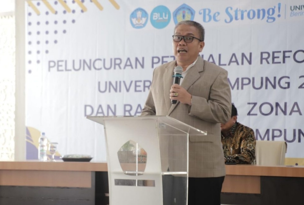 Unila Luncurkan Buku Peta Jalan Reformasi Birokrasi 2025 - 2029