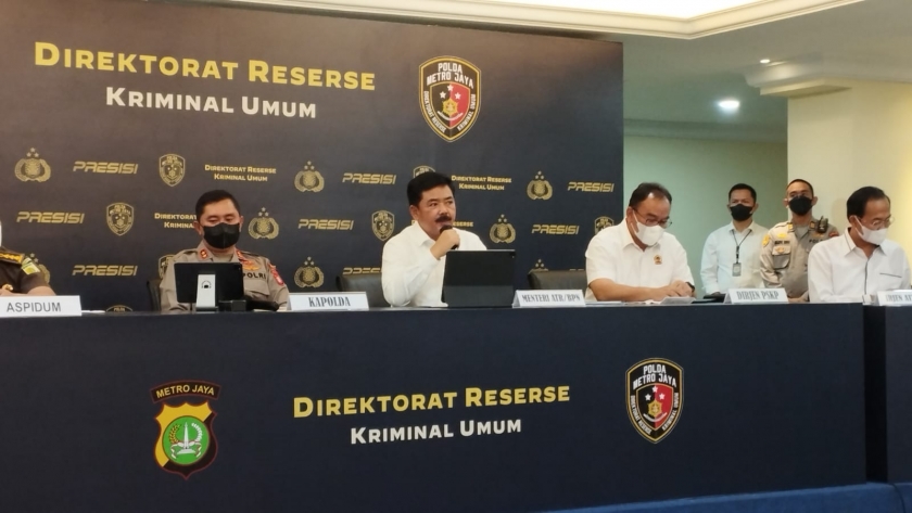 Menteri ATR/BPN Desak Berantas Mafia Tanah Sampai Pada Akarnya