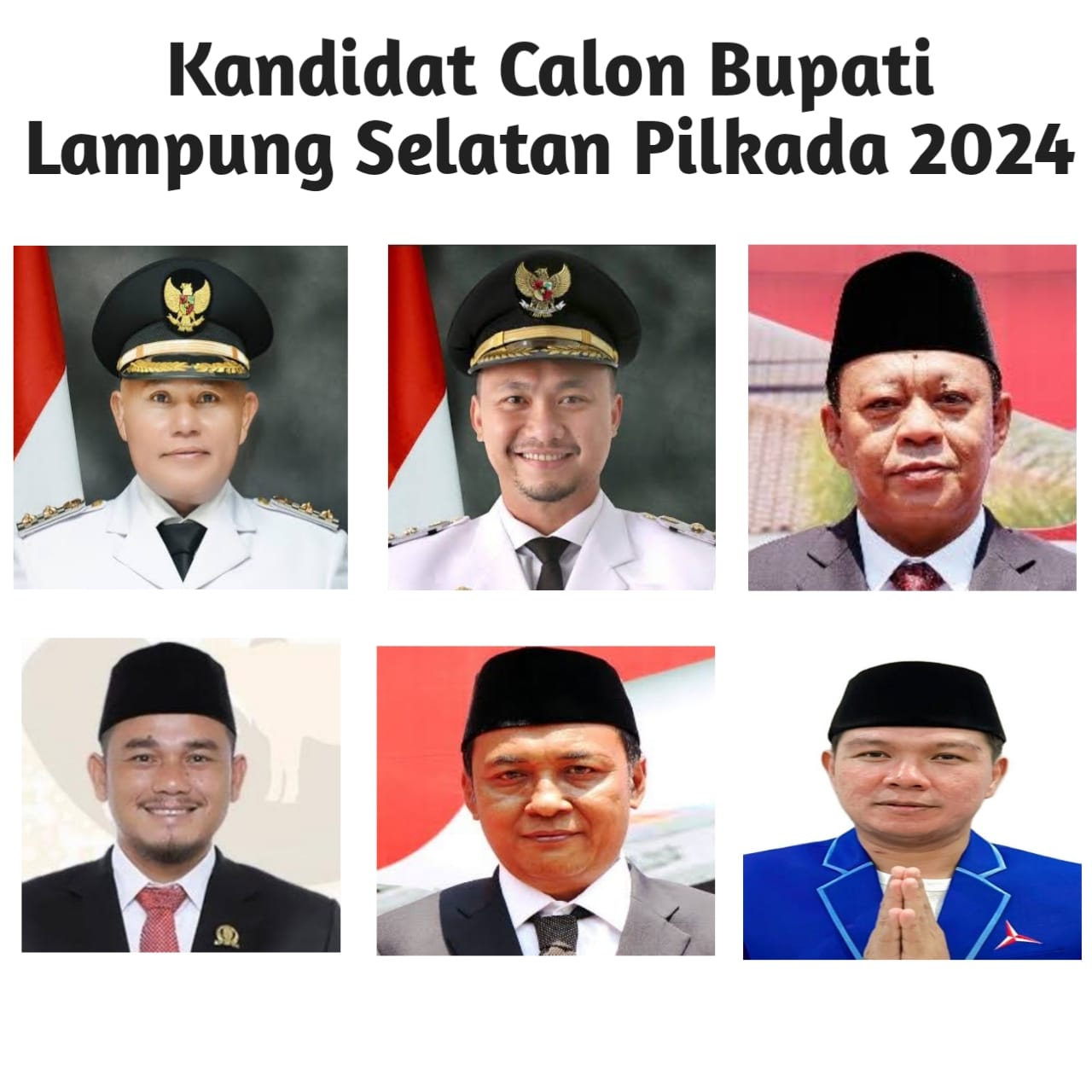 6 Kandidat Kuat Calon Bupati Lampung Selatan pada Pilkada 2024