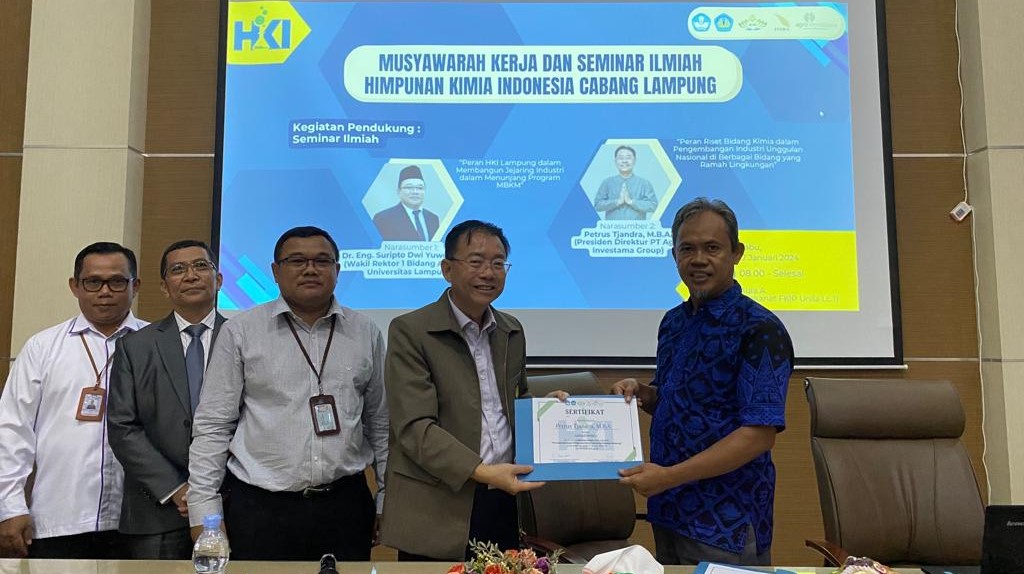 Di Seminar Nasional HKI Lampung, Petrus Tjandra Bicara Kemandirian Bangsa