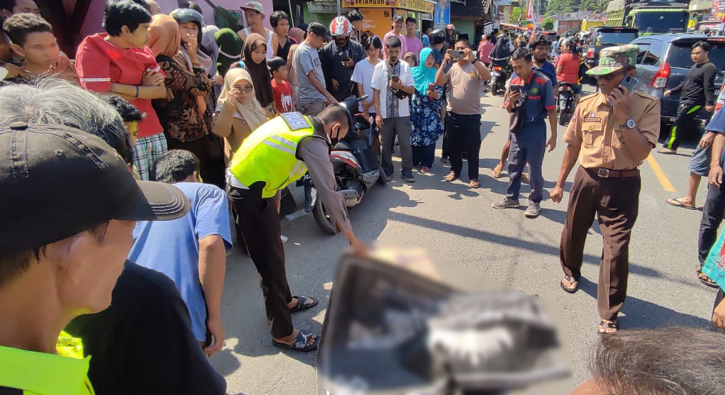 Siswi SMP Tewas Dalam Lakalantas di Jalinbar Pesisir Barat