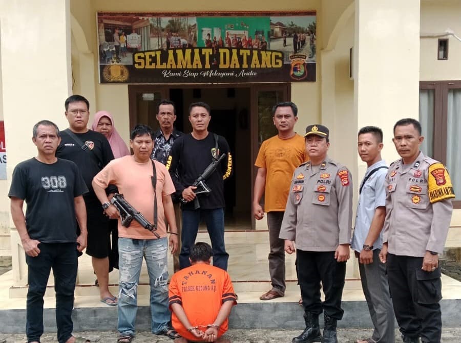 Modal Mobil Pikap, Komplotan Maling Ternak di Tulang Bawang Ini Curi 3 Sapi di Perkebunan Sawit