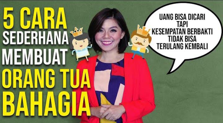 5 Cara Sederhana Membuat Orang Tua Bahagia Menurut Merry Riana, Nomor 3 Wajib Dilakukan