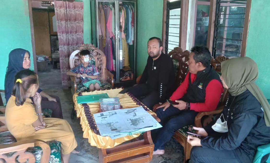 Akhirnya, Anak Pengidap Tumor Mata di Mesuji Mendapatkan Bantuan