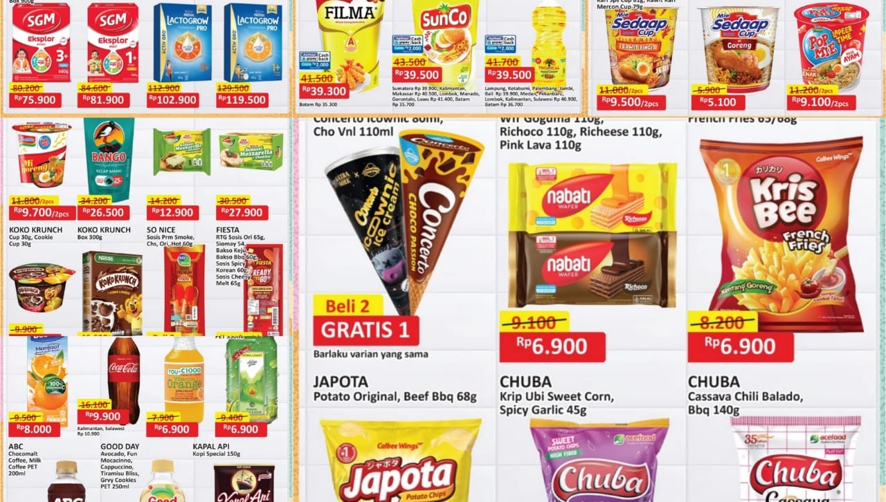 Hanya 4 Hari Promo JSM Alfamart Untuk Penuhi Kebutuhan Dapur, Belanja Dijamin Irit!