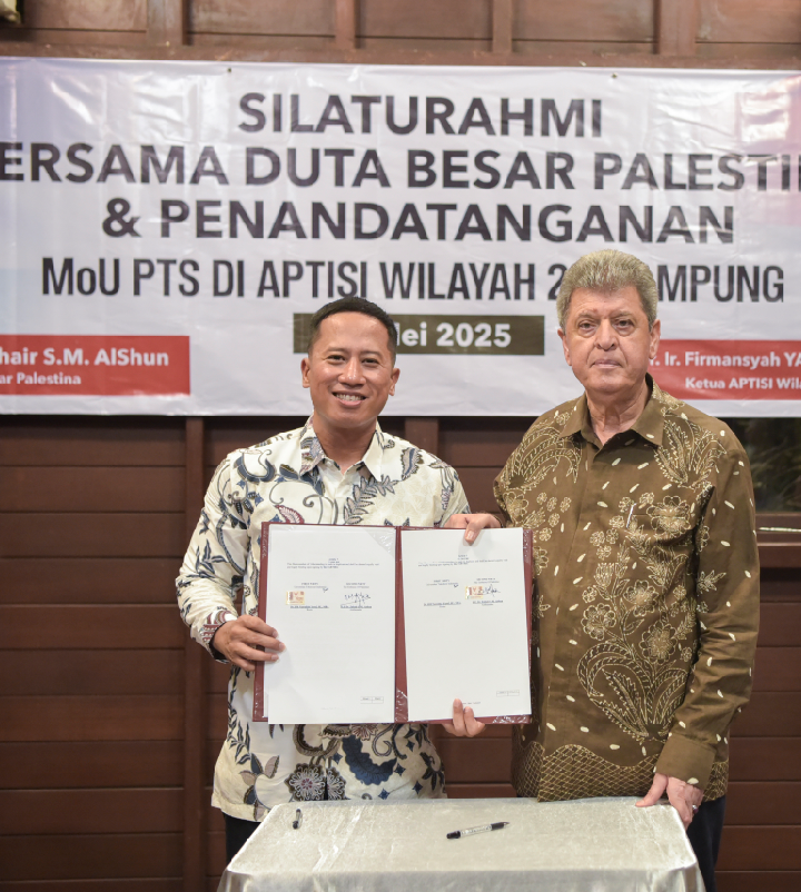 Universitas Teknokrat Indonesia dan Kedutaan Besar Palestina Jalin Kerjasama