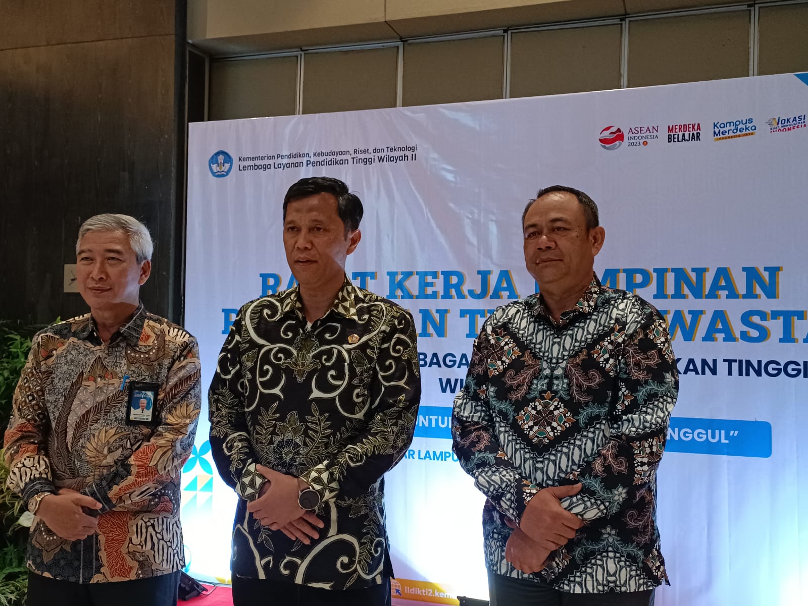 Raker Pimpinan PTS di Lingkungan LLDIKTI Wilayah 2 Hasilkan Sejumlah Kesimpulan, Salah Satunya....