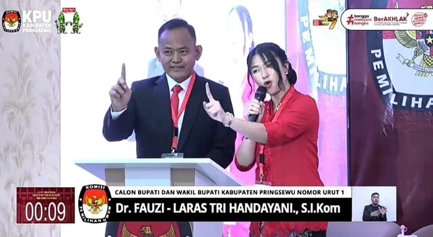 Fauzi - Laras Ajak Selaraskan Program Pembangunan Pusat dan Daerah Menuju Pringsewu Bahagia
