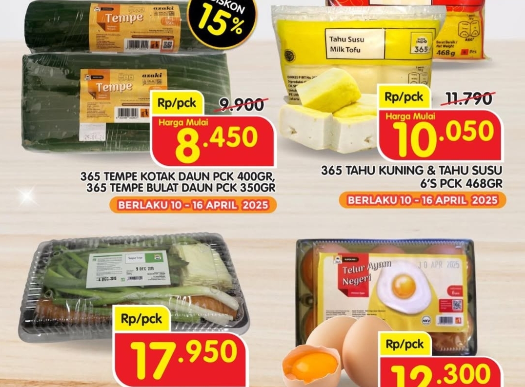 Update Promo Superindo Hingga 16 April 2025, Mulai Dari Tempe Hingga Telur Harga Dibawah Rp 50 ribu