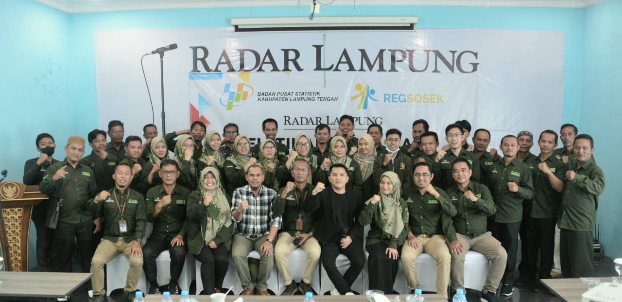 Gelar Capacity Building, BPS Lamteng Ikut Pelatihan Jurnalistik dan Public Speaking