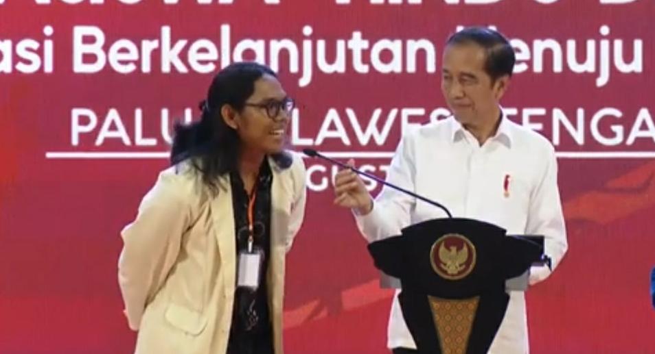 Lama Tak Terjawab, Mahasiswa Asal Lampung Berhasil Pecahkan Teka-Teki Presiden Jokowi
