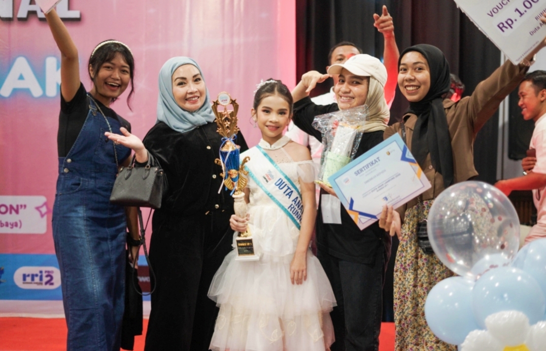 Destryna Indira Ilham Terpilih sebagai Runner Up 1 Duta Anak Lampung 2025 dalam Grand Final DUTA ANAK LAMPUNG