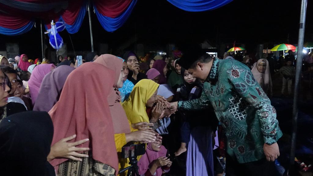 Hadiri Pengajian di Subang Jaya, Bupati Musa Ahmad Ajak Warga Manfaatkan Program Bunga Kampung