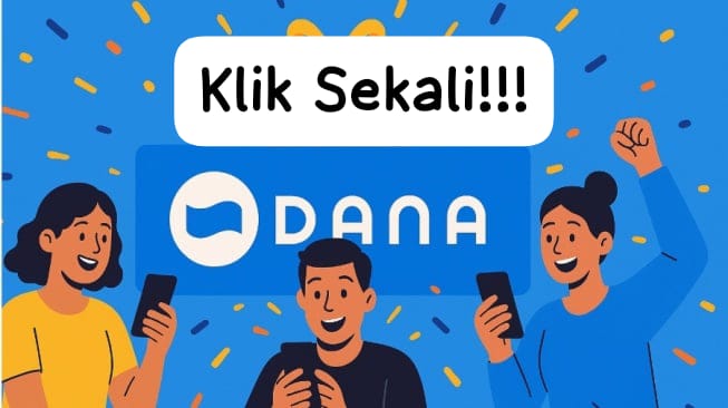 Sekali Klik Link DANA Kaget Cair Rp 400 Ribu Ke Rekening, Akses Tautan Asli Cuan Hari Ini