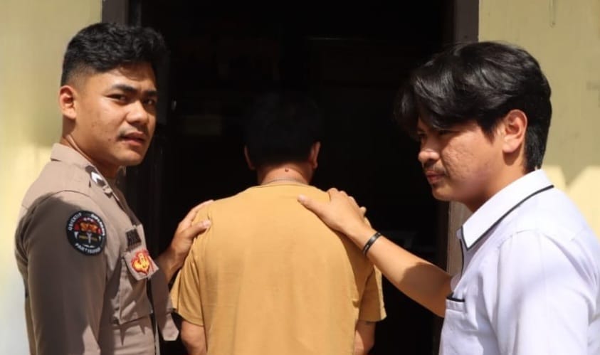 Terduga Pengedar Sabu Dibekuk Satresnarkoba Polres Tanggamus, Satu DPO