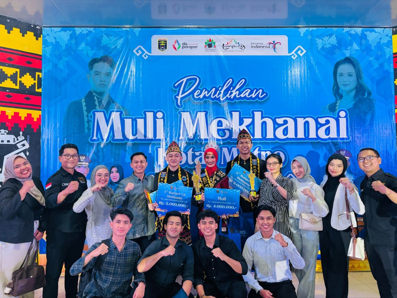 Mahasiswa Universitas Teknokrat Indonesia Raih Prestasi Gemilang di Ajang Muli Mekhanai Kota Metro 2025