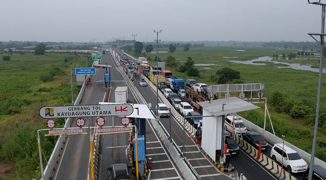 Puncak Arus Mudik Lebaran 2025, Kendaraan yang Melalui JTTS Naik 70 Persen